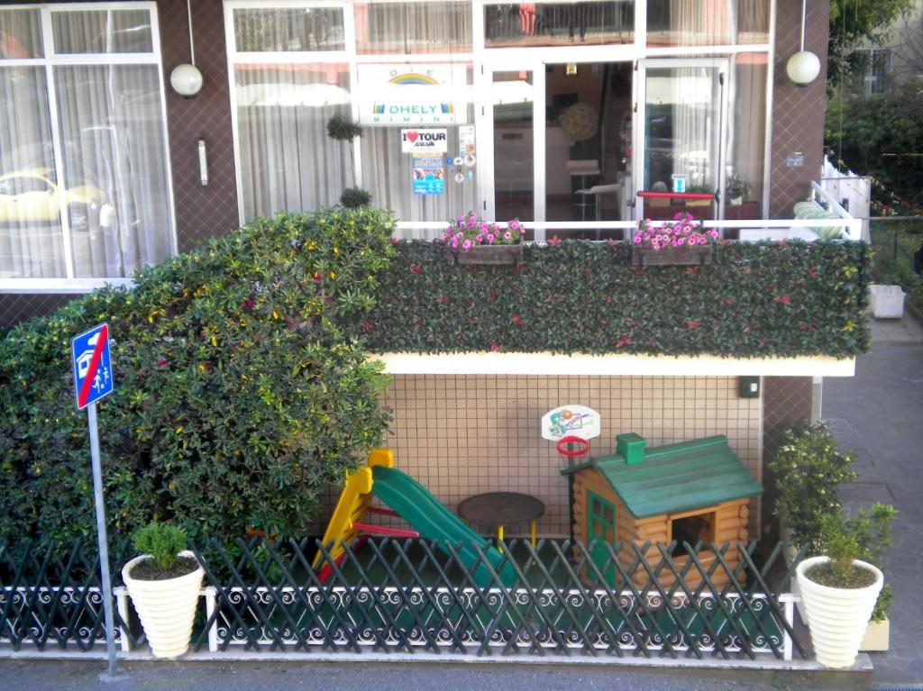 Hotel Nova Dhely Rimini Exterior foto